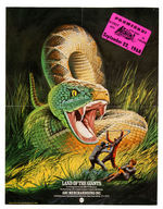 "LAND OF THE GIANTS" AURORA SNAKE MODEL KIT PROMOTIONAL/PREMIERE POSTER.