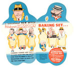 "COMICOOKIES" PROMOTIONAL BROCHURE WITH DICK TRACY, OTHERS.