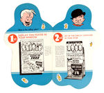 "COMICOOKIES" PROMOTIONAL BROCHURE WITH DICK TRACY, OTHERS.