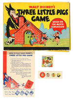 "THREE LITTLE PIGS GAME."