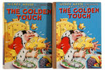 "MICKEY MOUSE PRESENTS WALT DISNEY'S THE GOLDEN TOUCH" HARDCOVER WITH DUST JACKET.