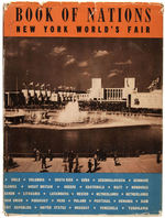 1939 NEW YORK WORLD'S FAIR PICTURE/VIEW BOOKS, BOOK OF NATIONS.