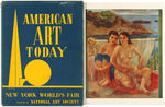 1939-1940 NEW YORK WORLD'S FAIR ART EXHIBIT LOT.