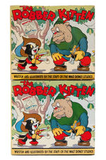 "THE ROBBER KITTEN" DISNEY HARDCOVER WITH DUST JACKET.