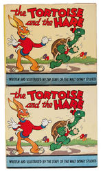 "THE TORTOISE AND THE HARE" DISNEY HARDCOVER WITH DUST JACKET.