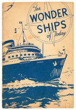 "THE WONDER SHIPS OF TODAY" COMPLETE BREAD CARD PREMIUM ALBUM.