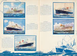 "THE WONDER SHIPS OF TODAY" COMPLETE BREAD CARD PREMIUM ALBUM.