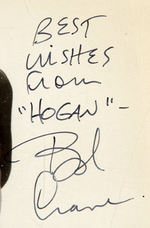 "HOGAN'S HEROES" BOB CRANE SIGNED PUBLICITY PHOTO.