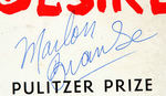 MARLON BRANDO SIGNED "A STREETCAR NAMED DESIRE" BROADWAY PROGRAM.