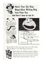 INSTRUCTION SHEET FOR SKY KING  "MAGNI-GLOW WRITING RING."