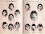 1932 WORLD SERIES PROGRAM W/BABE RUTH-RELATED NEWS SERVICE PHOTO PAIR.