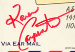 THE CARPENTERS SIGNED 45 ALBUM.