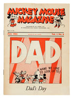 "MICKEY MOUSE MAGAZINE" RARE FIRST SERIES ISSUE.