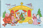 WALT DISNEY STUDIO 1970s CHRISTMAS CARD SET