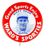 "DIZZY DEAN EATS WARD'S SPORTIES."