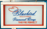 BLUEBIRD REGISTERED DIAMOND RINGS THEY ARE PERFECT” ELABORATE LIGHT-UP STORE DISPLAY.