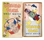 "THE NEW DONALD DUCK WRIST WATCH."