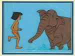 "THE JUNGLE BOOK" FRAMED ANIMATION CEL.