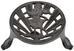 MICKEY MOUSE CAST IRON TRIVET.