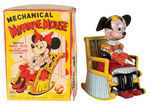 "MINNIE MOUSE LINE MAR" BOXED WIND-UP.