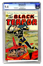 BLACK TERROR #18 APRIL 1947 CGC 9.4 OFF-WHITE TO WHITE PAGES.