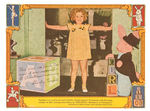 SHIRLEY TEMPLE/WHEATIES BOX BACK SET.