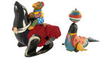 SEAL WIND-UP & FRICTION TOY TRIO.