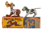 DOGS WIND-UP & FRICTION TOY LOT.