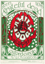 THE GRATEFUL DEAD FAMILY DOG CONCERT POSTER PAIR.