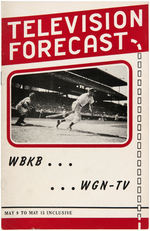 "TELEVISION FORECAST" COMPLETE 1948 PROGRAM RUN.