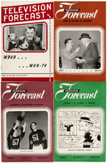 "TELEVISION FORECAST" COMPLETE 1948 PROGRAM RUN.