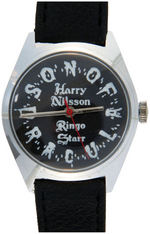 RINGO STARR & HARRY NILSSON "SON OF DRACULA" VERY RARE PROMOTIONAL WATCH.