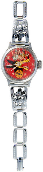 RARE BOXED "THREE LITTLE PIGS WATCH BY INGERSOLL."