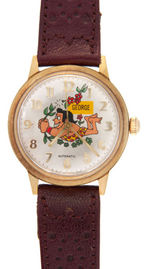 JAY WARD "GEORGE OF THE JUNGLE" WATCH WITH 25 JEWELS.