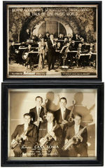 "SELMER REED INSTRUMENTS" PROMO PHOTO PAIR FEATURING BENNY GOODMAN.