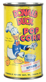 "DONALD DUCK POPCORN" UNOPENED CAN.