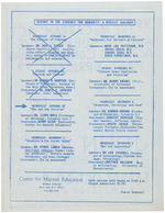 ANGELA DAVIS DAY/ATTICA PROTEST RARE N.Y.C. 1971 HANDBILL PLUS HER ATTORNEY'S LECTURE HANDBILL.