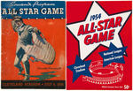 MLB ALL-STAR GAME PROGRAMS FROM 1935 & 1954.