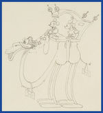 MICKEY IN ARABIA PRODUCTION DRAWING.