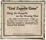 "GRAF ZEPPELIN GAME" DEXTERITY GAME PAIR.