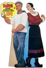 "POPEYE ORIGINAL MOTION PICTURE SOUNDTRACK ALBUM" RECORD STORE STANDEE.