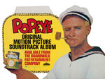 "POPEYE ORIGINAL MOTION PICTURE SOUNDTRACK ALBUM" RECORD STORE STANDEE.