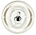 "JOEY BISHOP - MERRY CHRISTMAS '64" ASHTRAY.