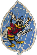 WALT DISNEY STUDIO-DESIGNED INSIGNIA PATCH TRIO.