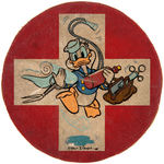 WALT DISNEY STUDIO-DESIGNED DONALD DUCK INSIGNIA PATCH.