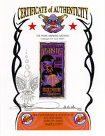 WIDESPREAD PANIC BAND-SIGNED CONCERT POSTER.