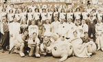 DISNEY "ICE CAPADES" 10th ANNIVERSARY CAST PHOTO.