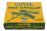 "OLIVER POWER ANGLING DISC HARROW" BOXED FARM TOY.