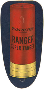 WINCHESTER SHOT GUN SHELL PAIR OF ITEMS.