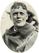 LINDBERGH RARE POCKET MIRROR WITH HIS FACSIMILE SIGNATURE.